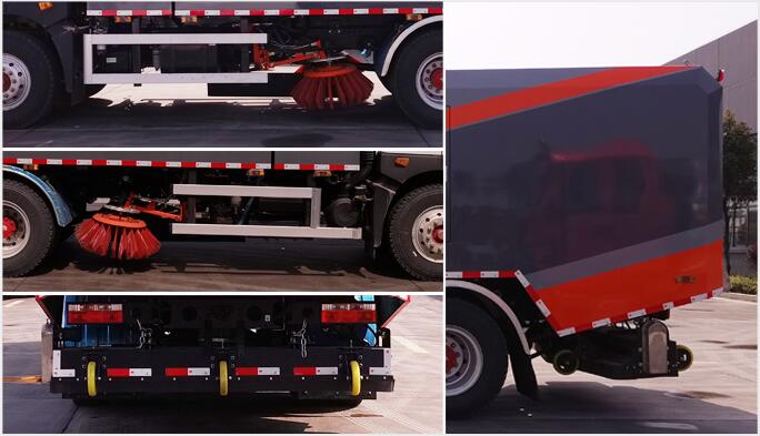 程力威牌CLW5180TXC6型吸尘车
