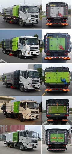 程力威牌CLW5180TXC6CD型吸尘车