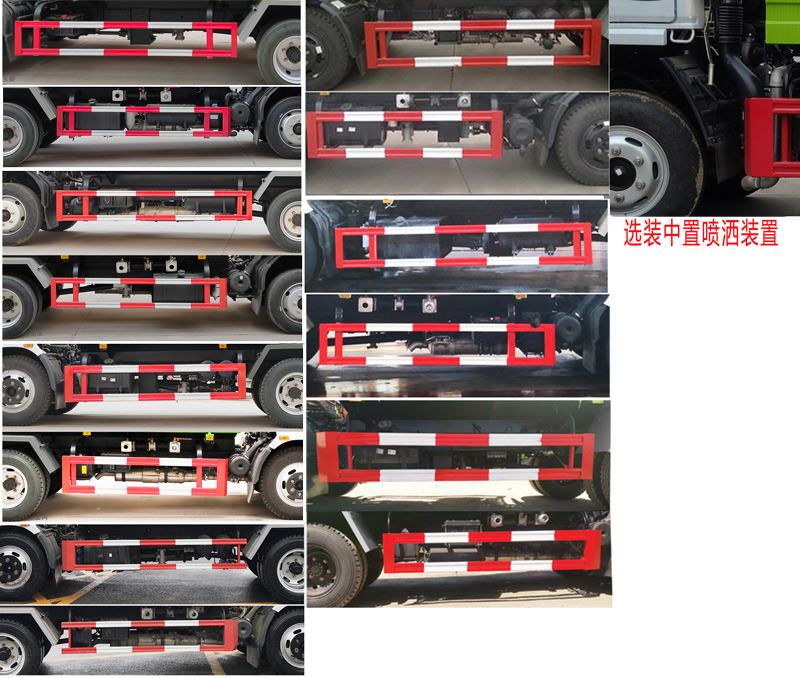 程力威牌CLW5121GPS6型绿化喷洒车