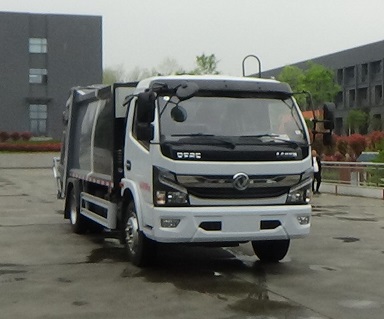 程力威牌CLW5120ZYS6LY型压缩式垃圾车