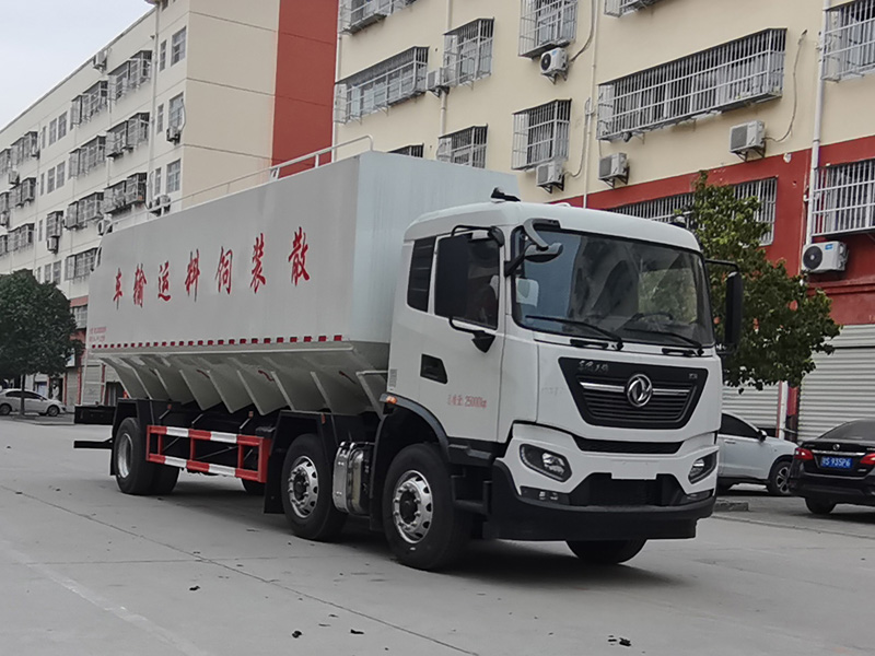 程力威牌CLW5253ZSLD6型散装饲料运输车