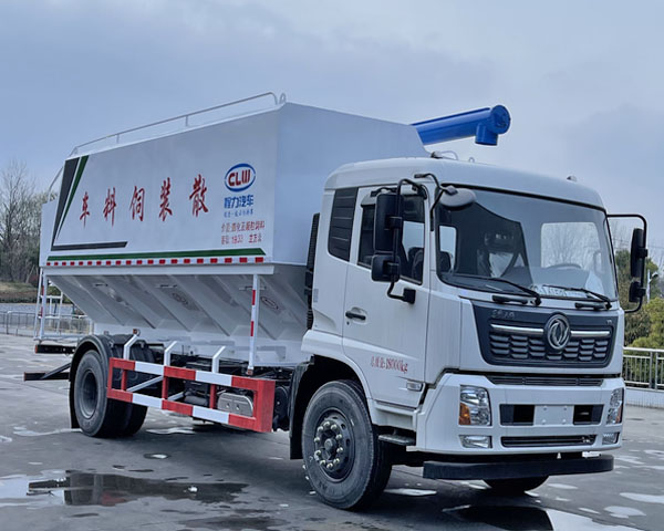 程力牌CL5183ZSL6SS型散装饲料运输车